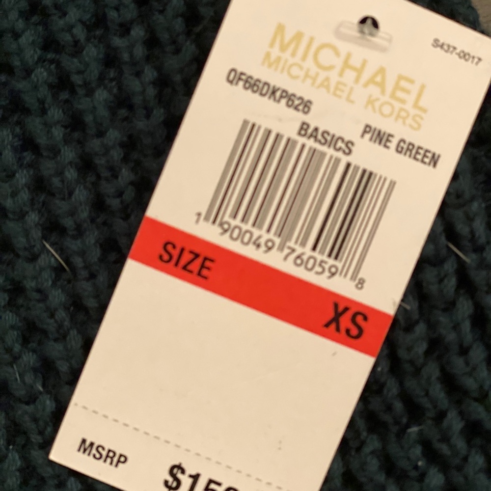 Michael Kors Green Turtleneck - Picture 2 of 3